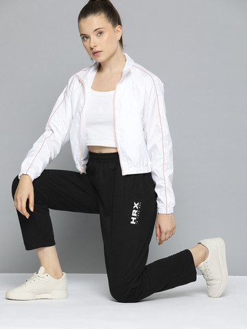 HRX by Hrithik Roshan Women Solid Track Pants