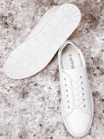 Buy ether Men White Sneakers on Myntra 