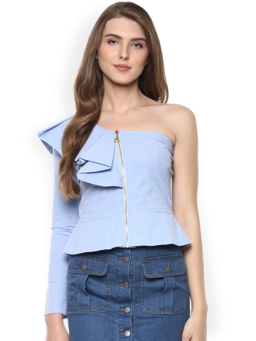 peplum tops myntra