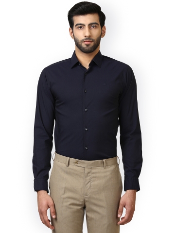 Buy RAYMOND Mens Contemporary Fit Check Shirt  Shoppers Stop