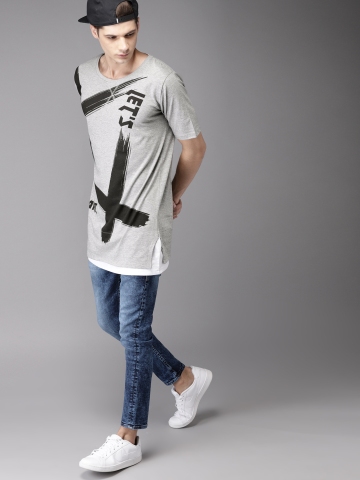 moda rapido longline t shirt