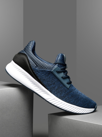 Hrx navy blue running on sale shoes