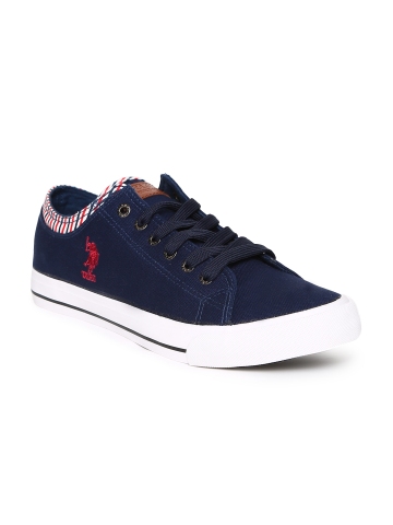 us polo assn navy blue sneakers