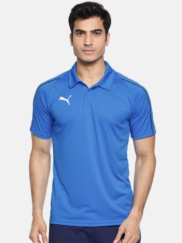 puma blue polo t shirt