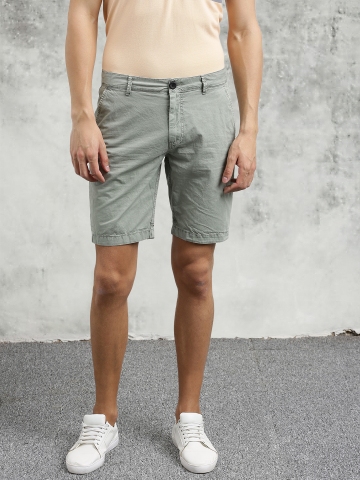 mens gray chino shorts