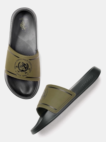 U.S. Polo Assn.Men Printed Sliders
