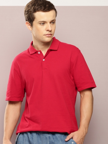 Kook N Keech Men Polo Collar Pure Cotton T-shirt