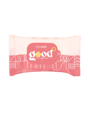 MARS Good pH Balance Refreshing Wipes with Pomegranate Extract - 10 Pulls