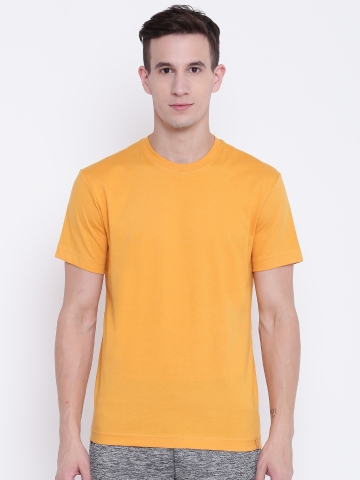 mustard yellow t shirt mens