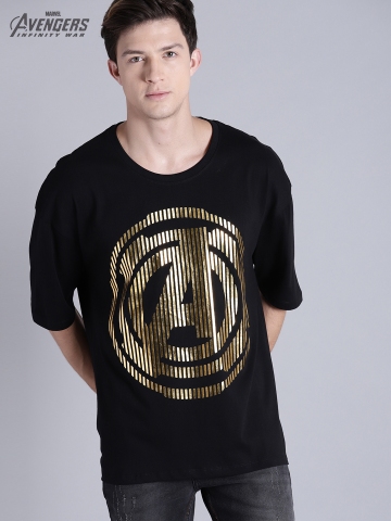 avengers t shirt myntra
