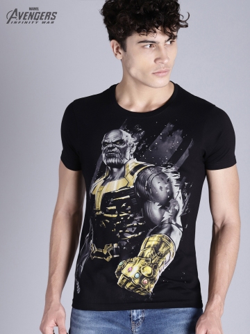 marvel t shirts myntra