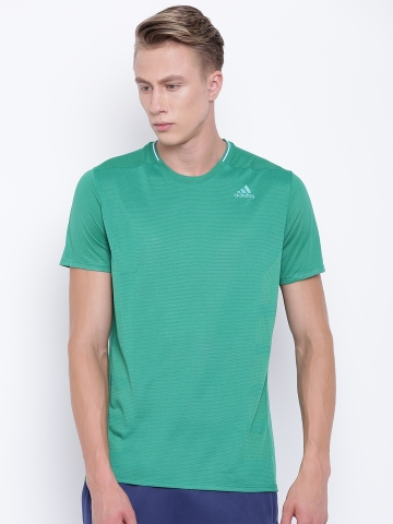 mens green adidas shirt