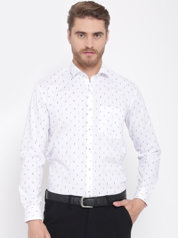 men's printed formal shirts