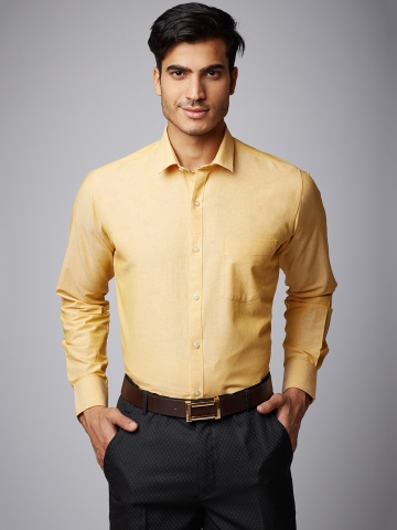 dark yellow formal shirt