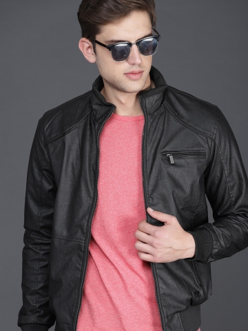 45% OFF on WROGN Men Black Solid Tailored Jacket on Myntra | PaisaWapas.com