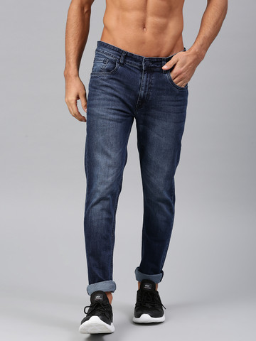 Hrithik Roshan Men Blue Skinny Fit 
