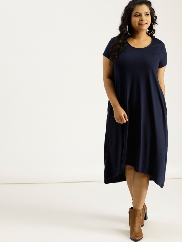 myntra plus size dress