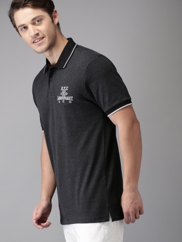 myntra collar t shirt