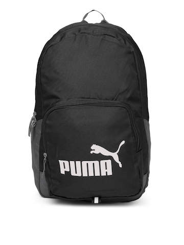 Puma Unisex Black \u0026 Grey Phase Backpack 