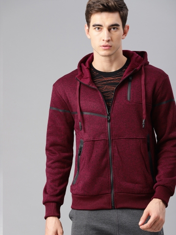 Hrx sale maroon jacket