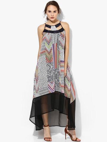 AND Women Multicoloured Printed Maxi Dress