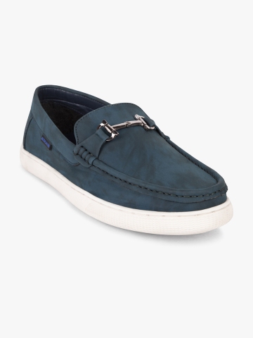 Buy Duke Men Blue Loafers on Myntra 