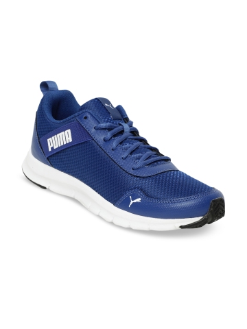 puma men blue running shoes