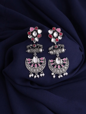 Voylla oxidised earrings store