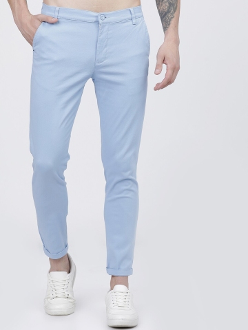 VANDNAM FABRICS Slim Fit Men Light Blue Trousers  Buy VANDNAM FABRICS Slim  Fit Men Light Blue Trousers Online at Best Prices in India  Flipkartcom