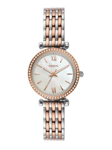 Fossil Women Silver-Toned Analogue Watch ES4649