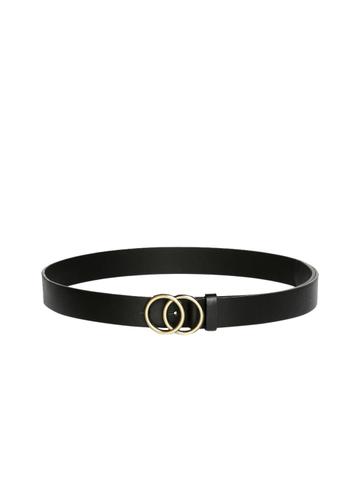 CRUSSET Women Black Solid Belt