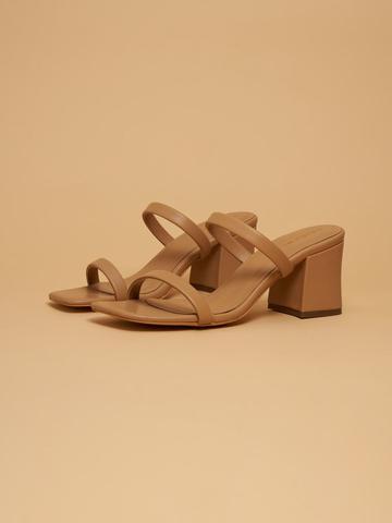 ERIDANI Aster Wide Block Heels