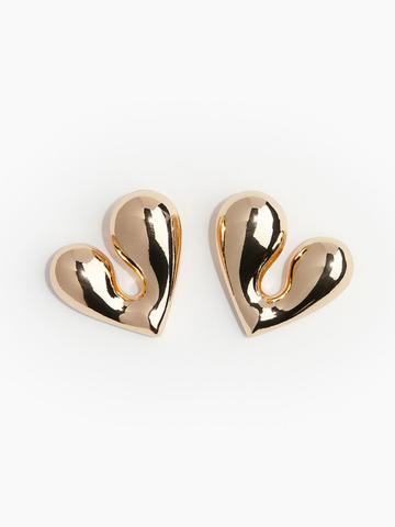 H&M Heart Shaped Earrings