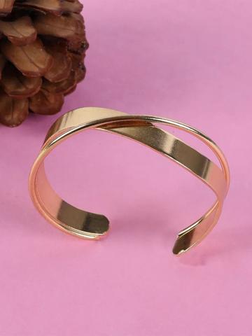 Jewelz Gold-Plated Cuff Bracelet