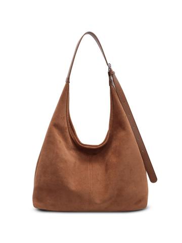 StyleCast x Revolte Suede Shopper Hobo Bag