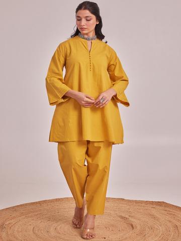 TARA-C-TARA Pure Cotton Top With Trousers Co-ords