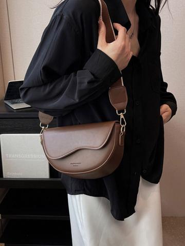 CORSICA PU Structured Sling Bag