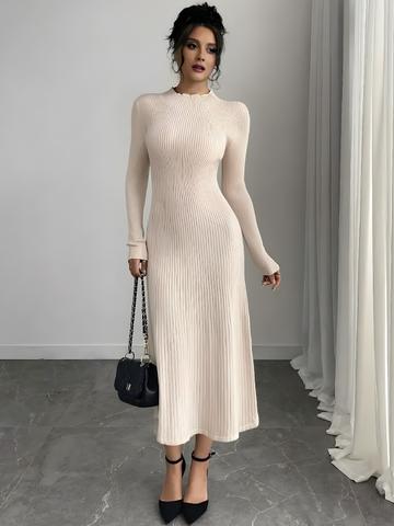 WANQUILA Women Polyester Bodycon Dresses