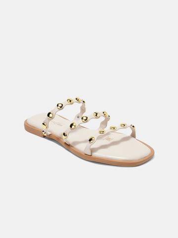 Forever Glam by Pantaloons Women Open Toe Flats with Buckel