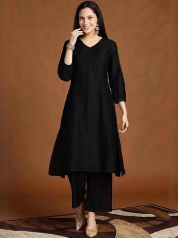 Anouk Women Regular Kurta with Palazzos