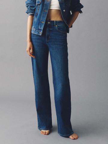 H&M Wide High Jeans