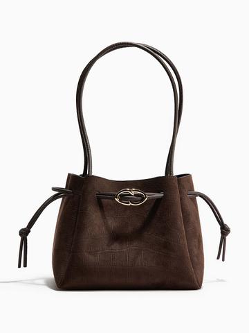 H&M Drawstring-Detail Shoulder Bag