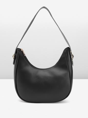 Mast & Harbour Solid Structured Shoulder Bag