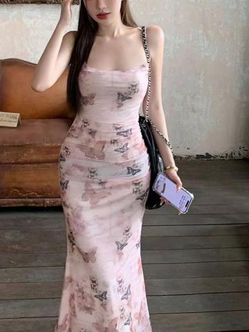 DressBerry Women Floral Print Bodycon Dress