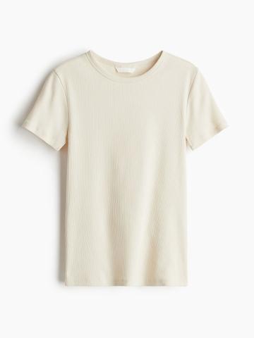 H&M Ribbed T-shirt