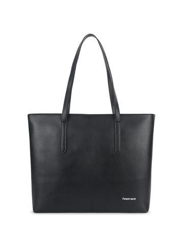 Fastrack PU Oversized Structured Tote Bag with Tasselled