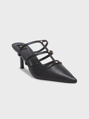 Sole To Soul Slim Heeled Sandals with Bows