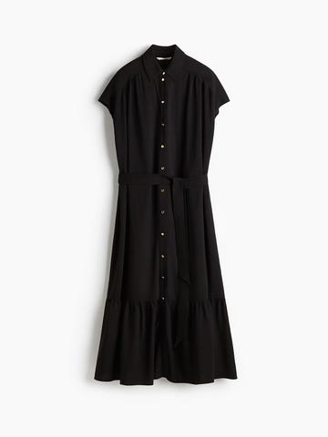 H&M Tie-Belt Shirt Dress