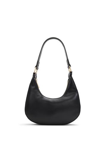 Call It Spring Women Solid Half Moon Hobo Bag