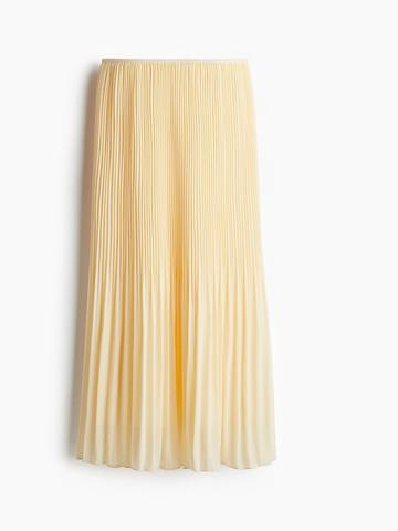 H&M Pleated Chiffon Skirt
